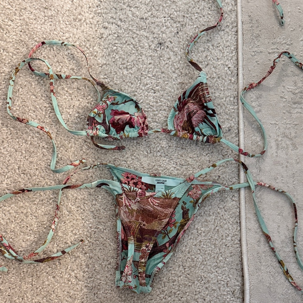 Floral Print Bikini Set